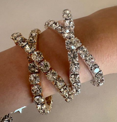 Crystal Double Bracelet