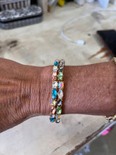 Load image into Gallery viewer, Jacqueline Kent Mermaid DBL Stretchy Bracelet