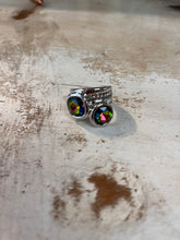 Load image into Gallery viewer, Double Crystal Stretchy Ring