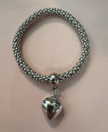 Chunky Heart Bracelet
