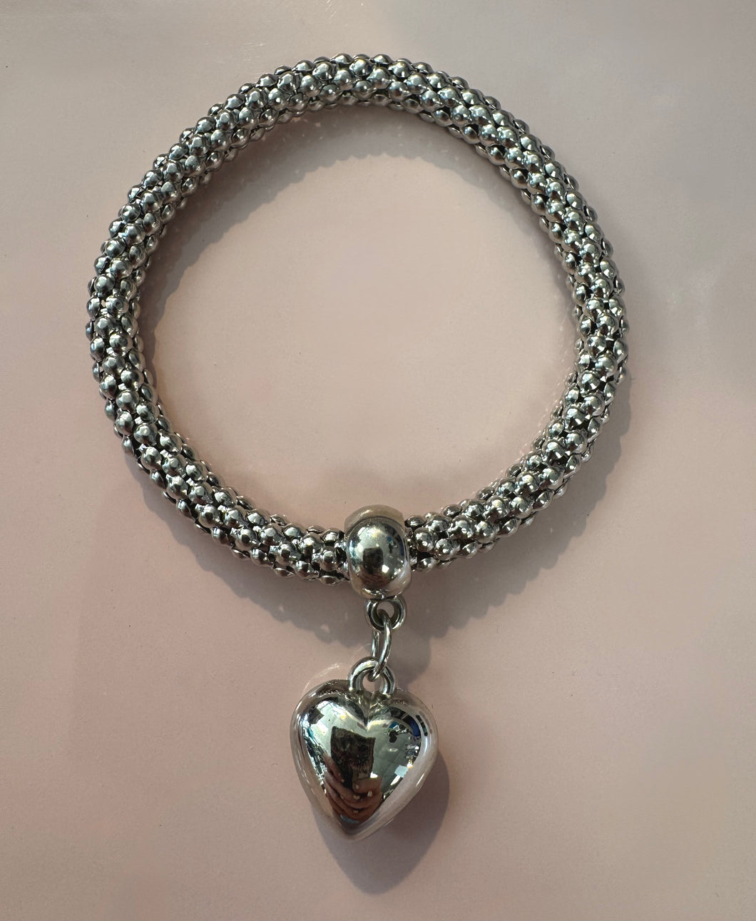 Chunky Heart Bracelet