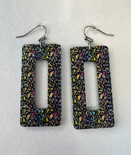 Load image into Gallery viewer, Randans Square Sparkle Earrings