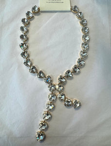Rhinestone Heart Necklace