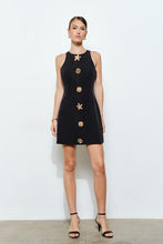 Load image into Gallery viewer, Halter Dress W/Gold Starfish  Seashell Accent