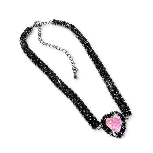Twilight Heart Embrace Necklace