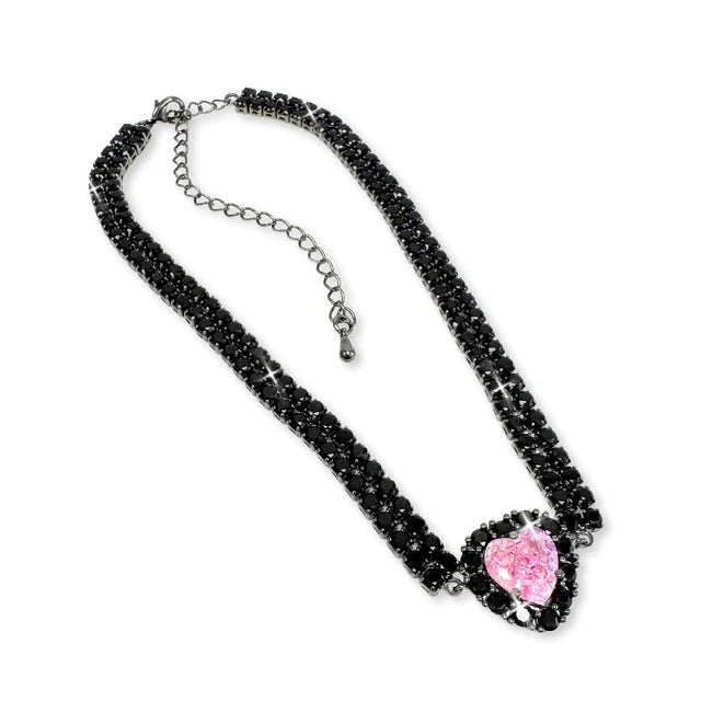 Twilight Heart Embrace Necklace