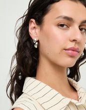 Load image into Gallery viewer, UNOde50 Chunky Double Teardrop Earrings-Silver