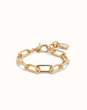 Load image into Gallery viewer, UNOde50 Ser Valiente Bracelet-Gold