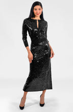 Load image into Gallery viewer, Gretchen Scott Twinkle Maxi Skirt-Black