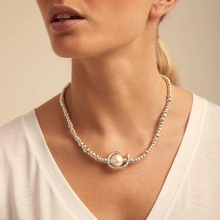 Load image into Gallery viewer, UNOde50 Another Round, Oh Oh Oh.! Necklace Silver