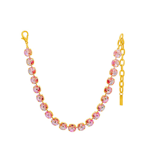 Tova Sofia Choker-Pink Glimmer