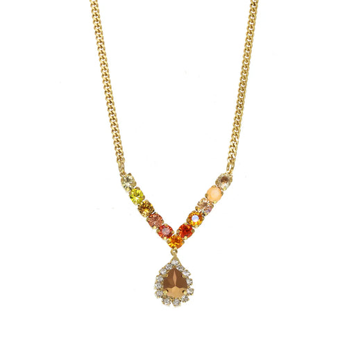 Tova Ivo Necklace-Fire/Gold