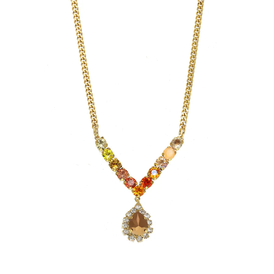 Tova Ivo Necklace-Fire/Gold