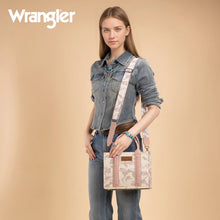 Load image into Gallery viewer, Wrangler Camo Print Handbag-Blush/Tan