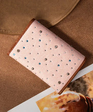 Load image into Gallery viewer, Wrangler Rhinestone Trifold Wallet-Pink