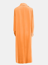 Load image into Gallery viewer, Full Size High-Low Collared Neck Long Sleeve Shirt