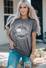 Load image into Gallery viewer, US Flag Graphic Short Sleeve Tee