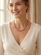 Load image into Gallery viewer, Sorrelli Matilda Heliotrope Tennis Necklace