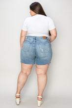 Load image into Gallery viewer, Judy Blue Full Size High Waist Rhinestone Decor Denim Shorts