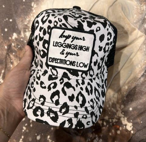 Expectations Low Trucker Hat