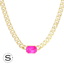 Load image into Gallery viewer, Sorrelli Studio Emerald Cut Pendant Necklace