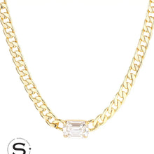 Load image into Gallery viewer, Sorrelli Studio Emerald Cut Pendant Necklace