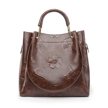 Load image into Gallery viewer, Crossbody Tote Bag Women Large Capacity Embossed Shoulder Bag