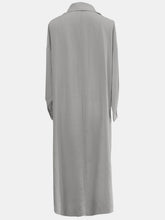 Load image into Gallery viewer, Full Size High-Low Collared Neck Long Sleeve Shirt