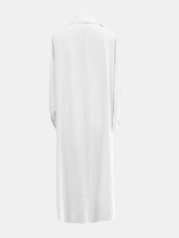 Load image into Gallery viewer, Full Size High-Low Collared Neck Long Sleeve Shirt