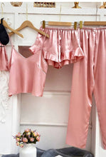 Load image into Gallery viewer, Pajama Party Silk Set