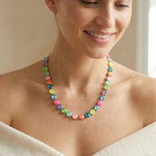 Load image into Gallery viewer, Sorrelli Mara Tennis Necklace-Vibrant 16-20 inches