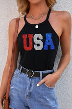 Load image into Gallery viewer, USA Grecian Neck Cami