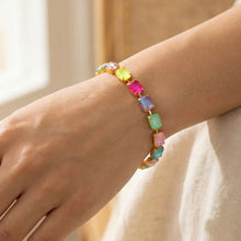 Load image into Gallery viewer, Sorrelli Octavia Repeating Tennis Bracelet-Vibrant