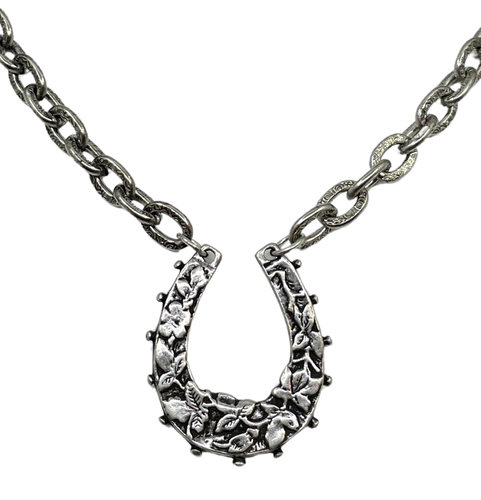 Horseshoe Pendant Necklace