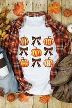 Load image into Gallery viewer, Pumpkin Round Neck Short Sleeve T-Shirt