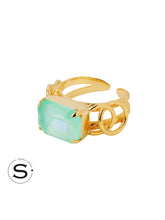Load image into Gallery viewer, Sorrelli Studio Emerald-Cut Cocktail Ring-7
