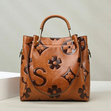 Load image into Gallery viewer, Crossbody Tote Bag Women Large Capacity Embossed Shoulder Bag