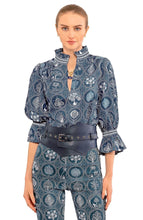 Load image into Gallery viewer, Circle of Love Ruffleneck Tunic