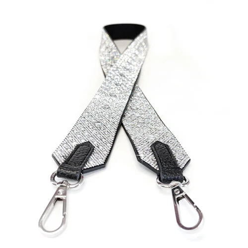 Jacqueline Kent Bandouliere White Diamond Silver
