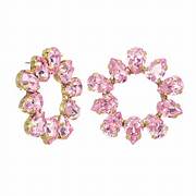 Tova Iman Earrings-Pink