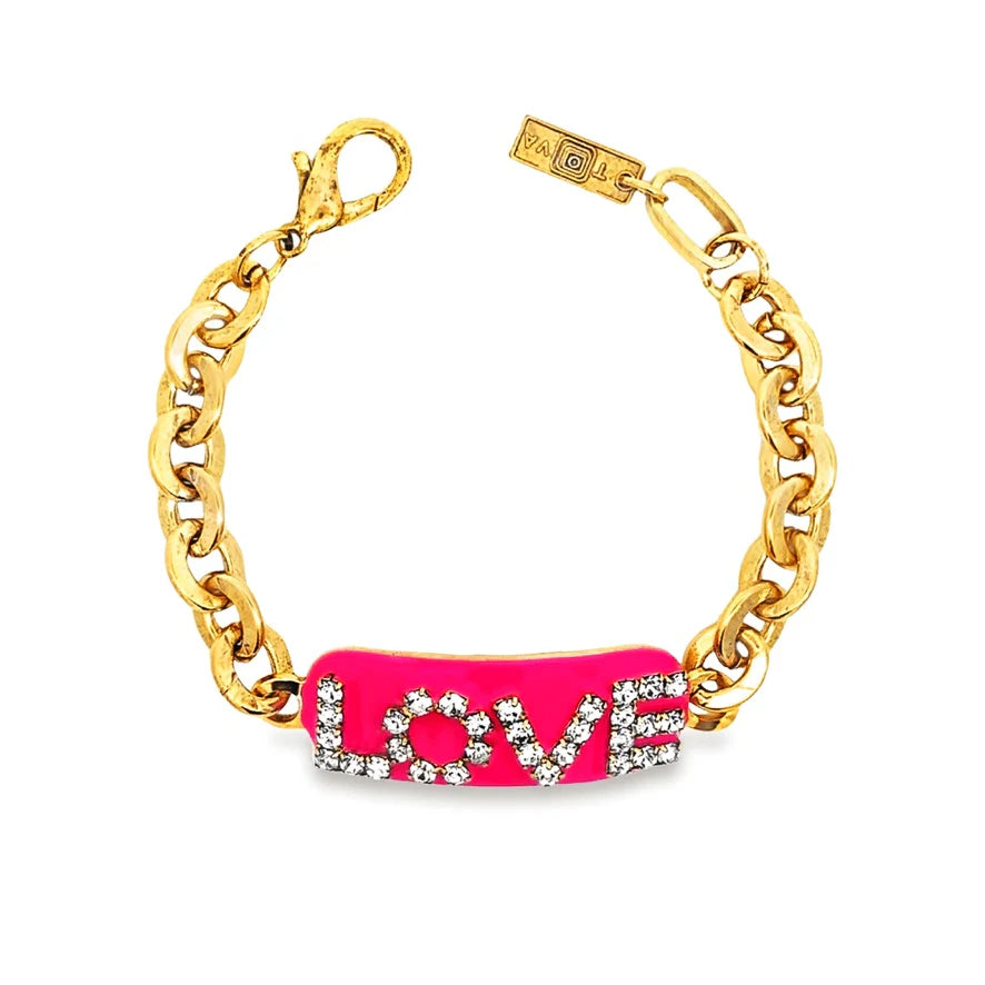 Tova Love ID Enamel Bracelet