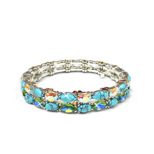 Load image into Gallery viewer, Jacqueline Kent Mermaid DBL Stretchy Bracelet