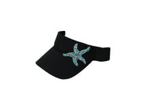 Load image into Gallery viewer, Rhinestone Starfish Visor