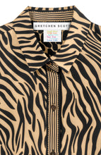 Load image into Gallery viewer, Boyfriend Shirt - Animal Instincts Zebra