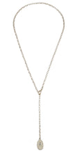 Load image into Gallery viewer, French Kande Loire Lariat Necklace Silver