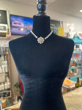 Load image into Gallery viewer, French Kande Swarovski and Mini Colonies Medallion