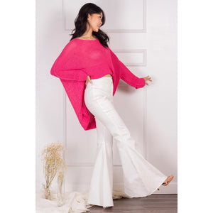White Denim Flare Jeans