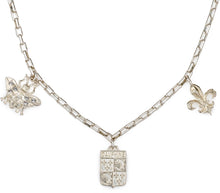 Load image into Gallery viewer, FRENCH KANDE LOIRE TROIS NECKLACE SILVER