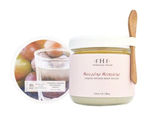 FHF Muscadine Moonshine Liquor Infused Body Polish