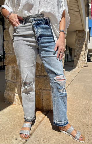 Two Tone Jeans